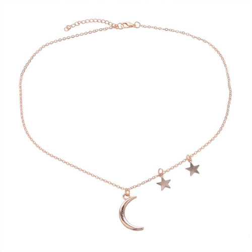 Moon Pendant Necklace